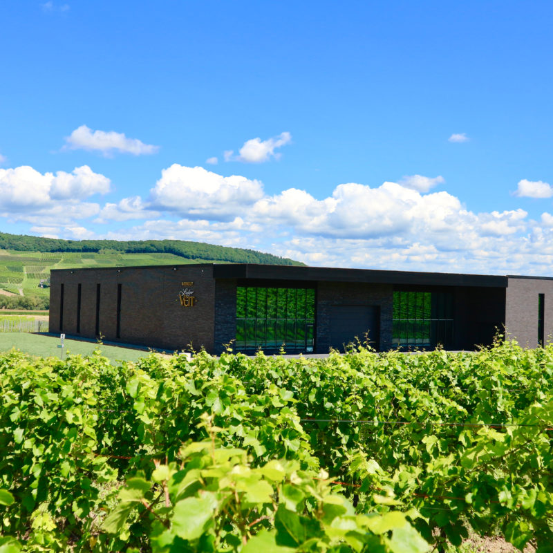 Harmonische Lösung und Moderne Dachdeckung beim Weingut Ludger Veit